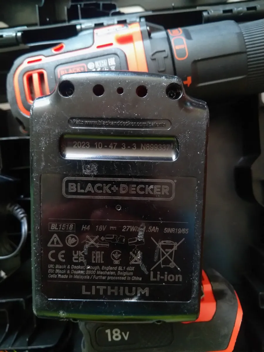 Black decker hammer drill - Image 3