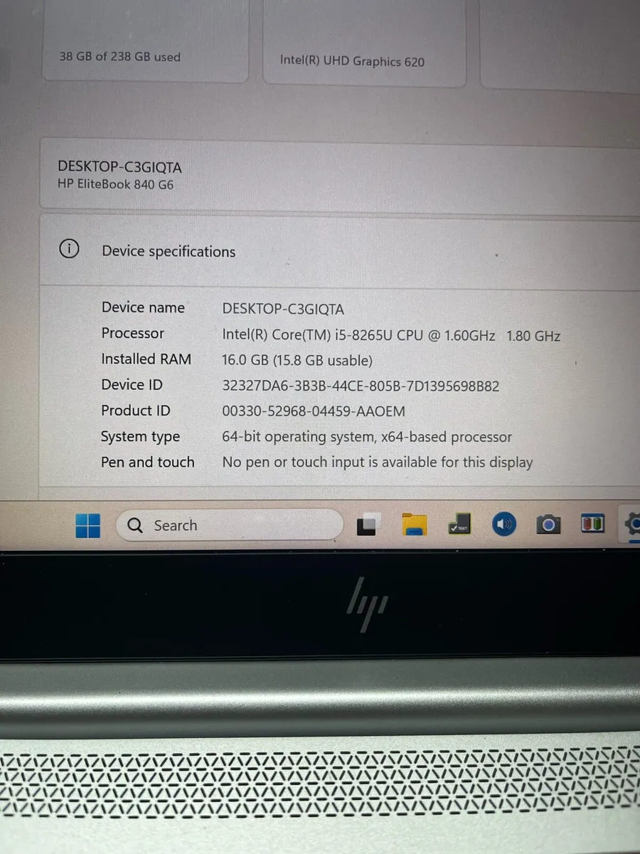 Hp i5 pro 16-256 win 11 pro - Image 4