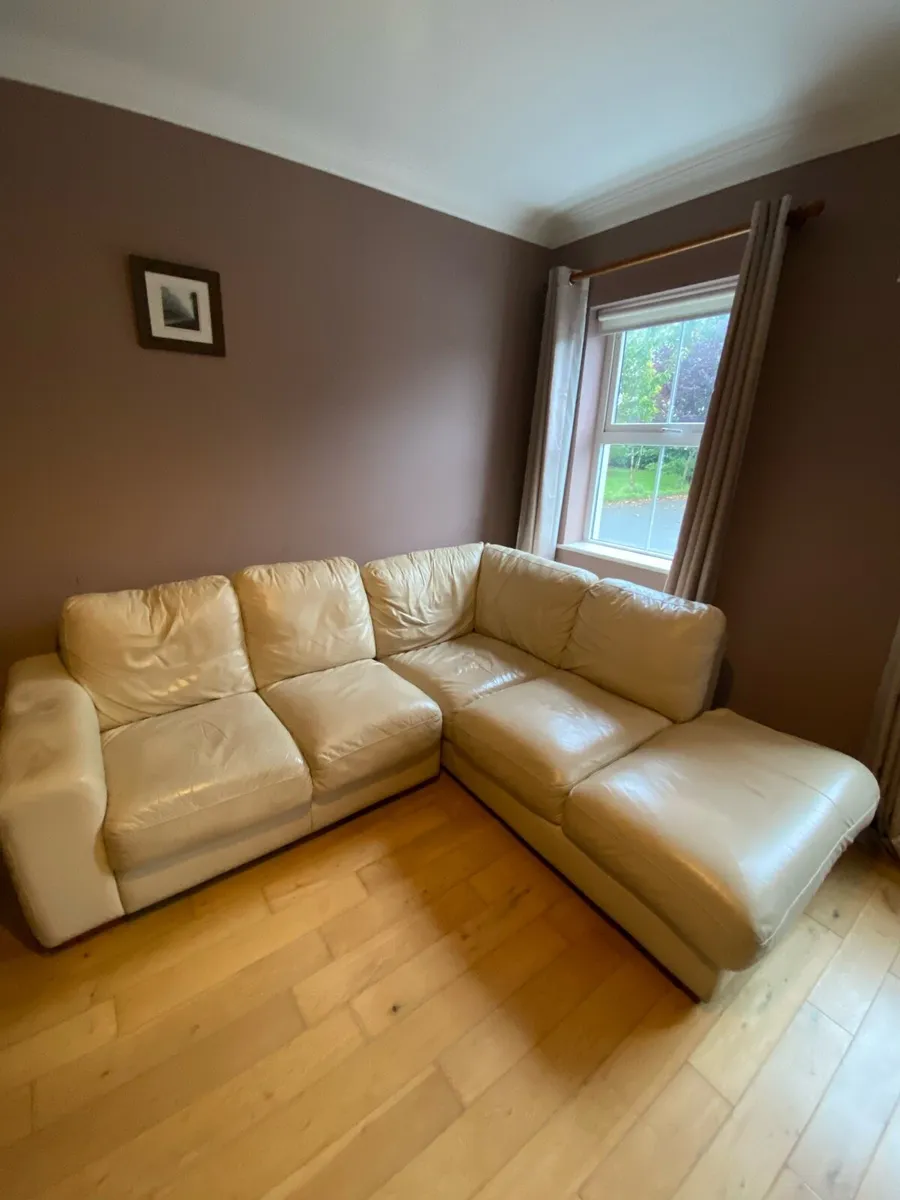 Leather sofa - Image 1