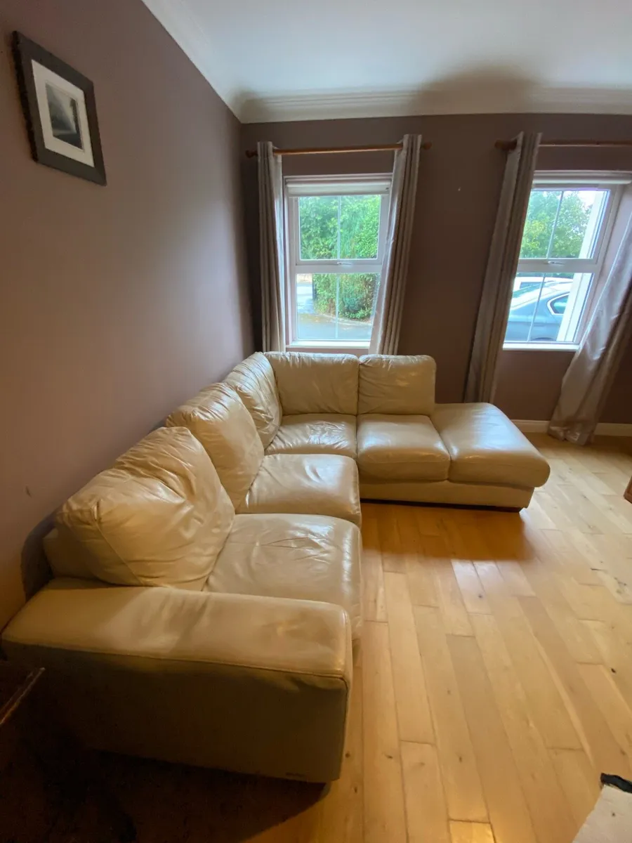 Leather sofa - Image 3