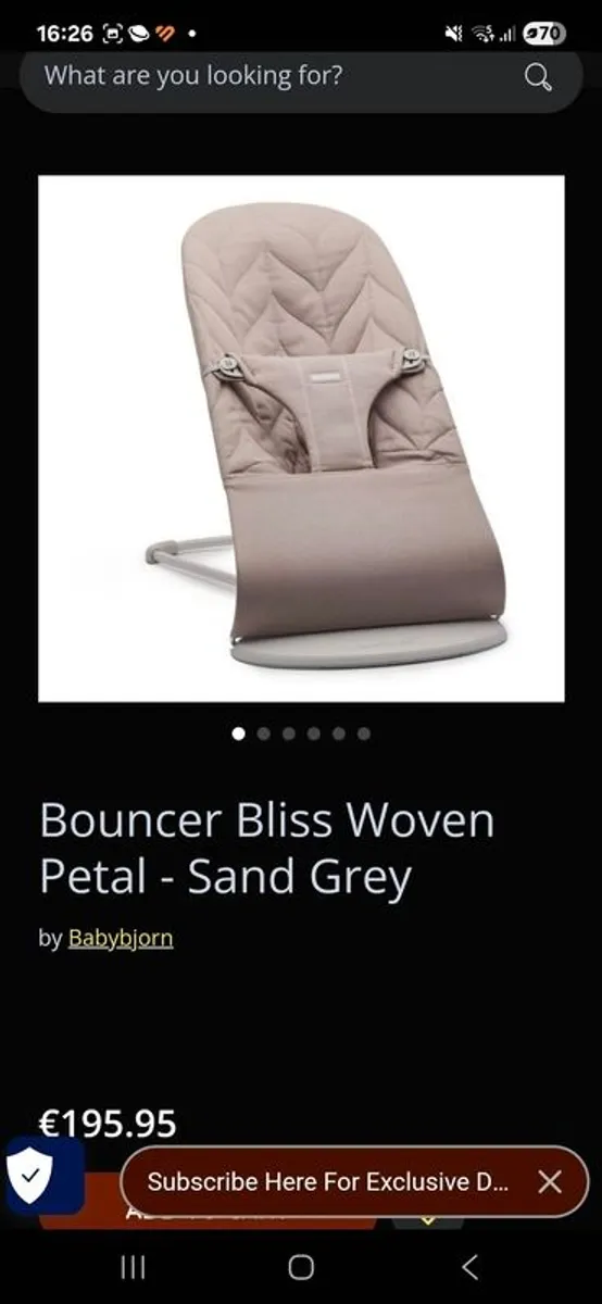 Bouncer- Pink - Image 1