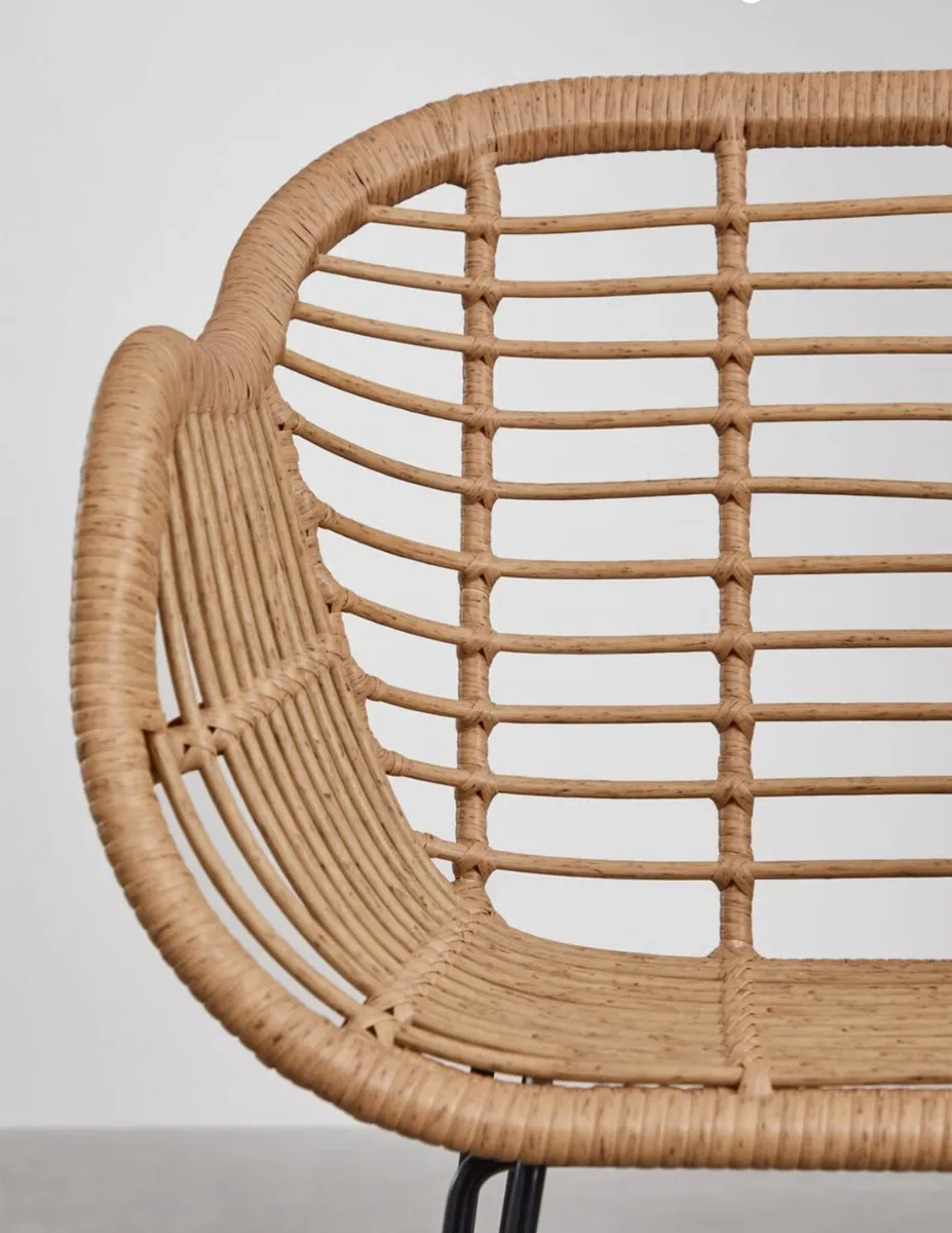 For Sale: 3 x Zole Wicker Bar Stools – Brand New - Image 4