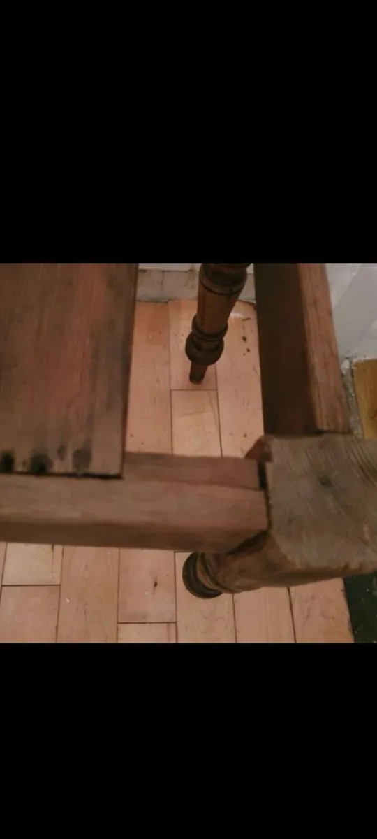 rare mid century hotel luggage rack - Image 2