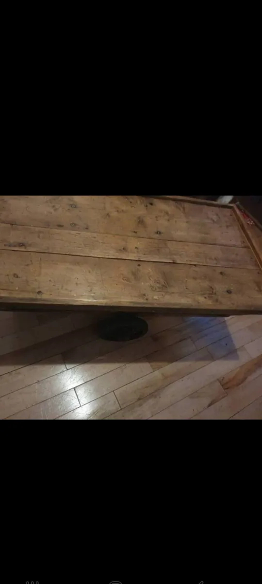industrial coffee table rare xxl - Image 2