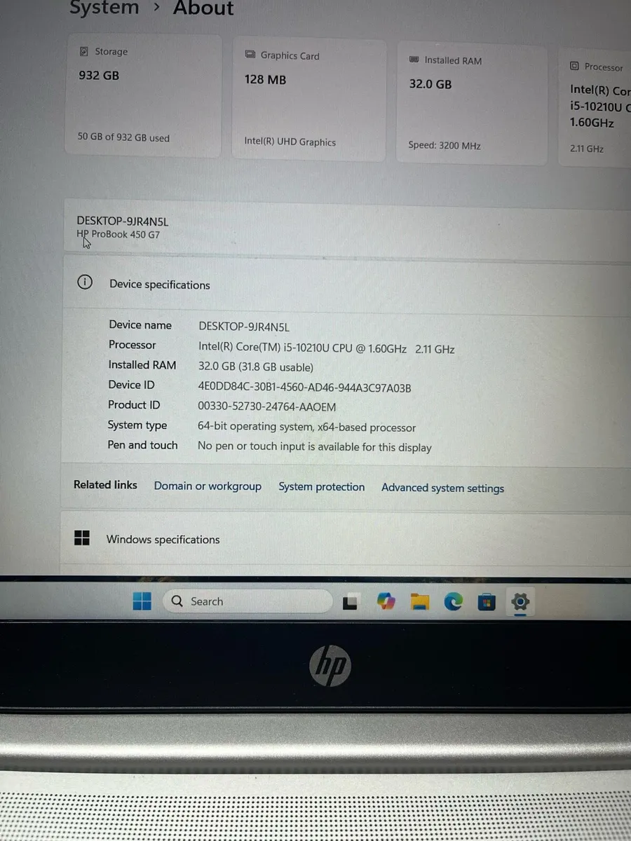 HP i5 pro 32gb ram 1 TB SSD w11 pro - Image 4
