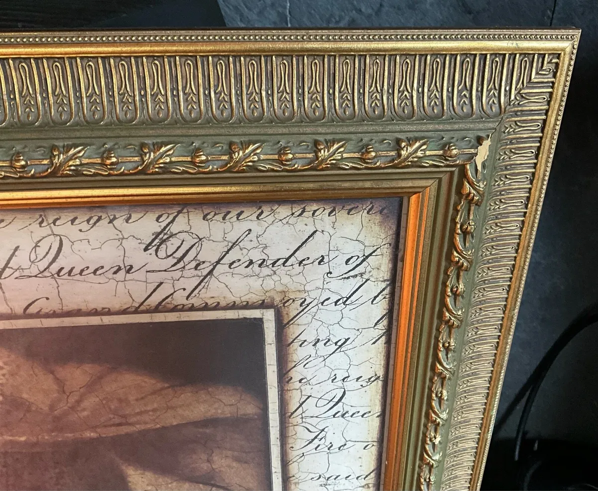 Extra Large Vintage Sid Dickens ‘Serene Grace” - Image 2