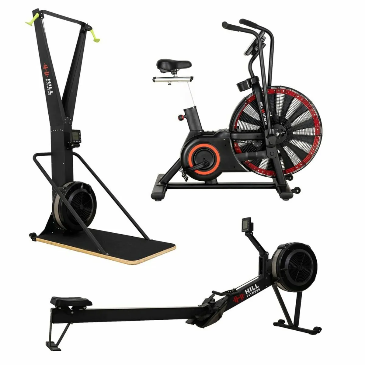 Air Cardio Bundle: Ski Erg  Rowing Machine Bike - Image 1