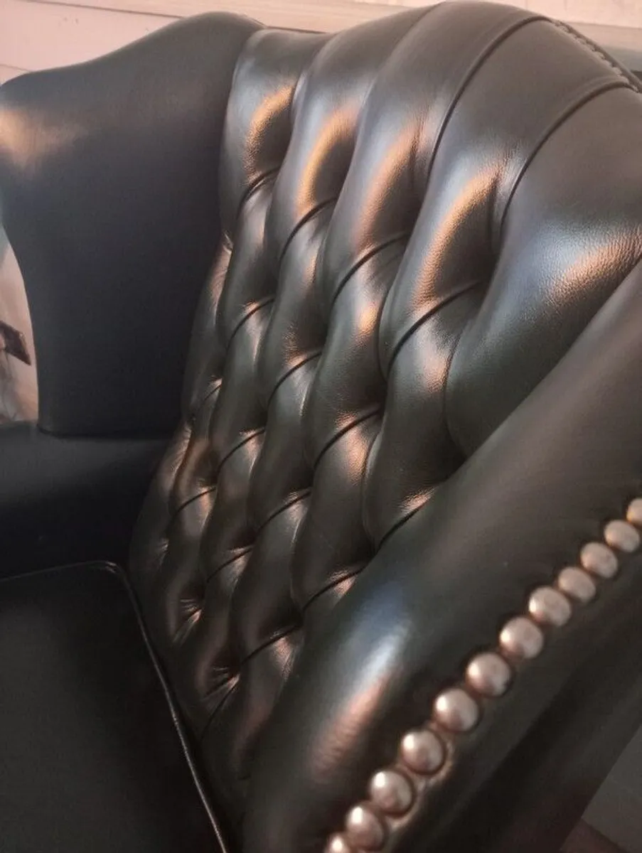 Chesterfield Wingback Armchair - Image 2