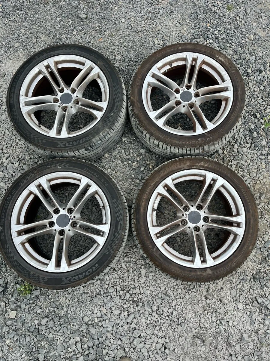 BMW M-Sport 18inch Alloy Wheels x 4 - Image 1