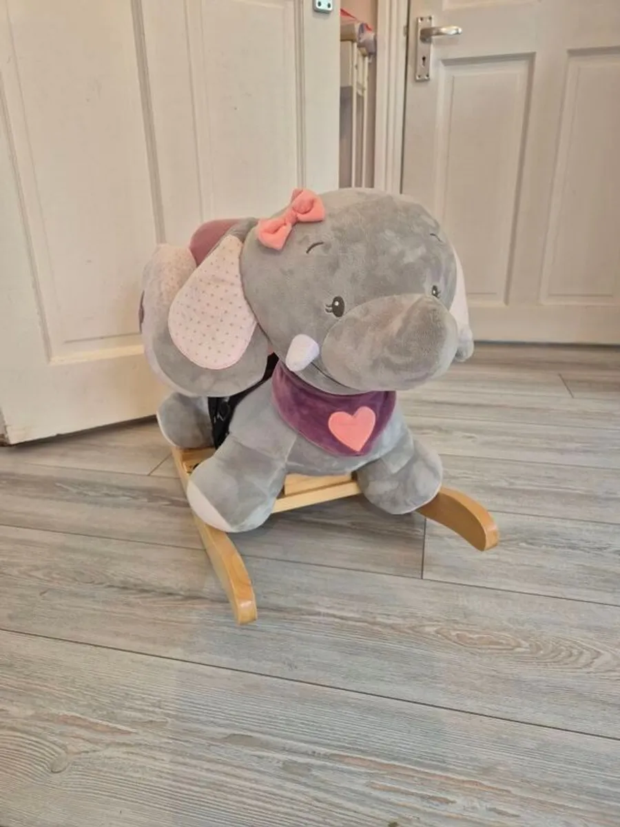 Nattou Rocker Elephant - Image 1