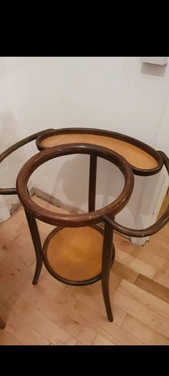rare mid century fischel bentwood washstand - Image 1