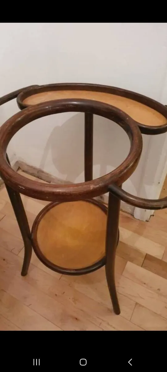 rare mid century fischel bentwood washstand - Image 3