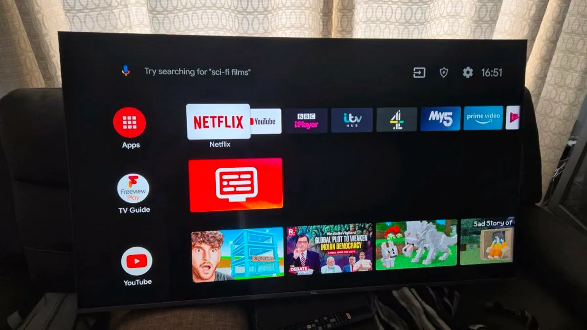 50 inch TCL 4K Android Smart TV - Image 2
