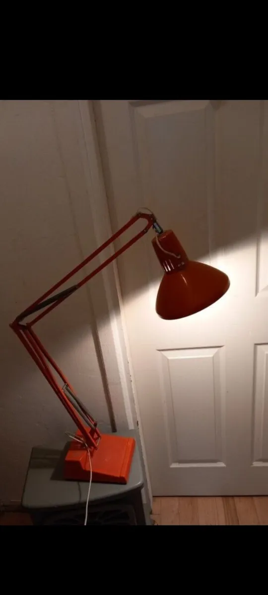 rare mid century arcitects lamp sweden - Image 1