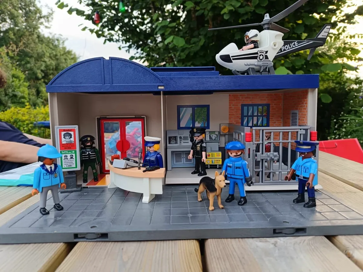 Playmobil police station carrycase - Image 3