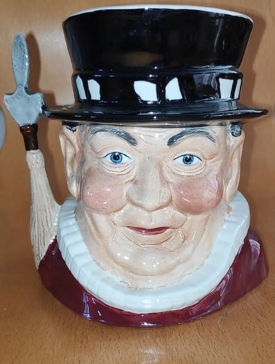 Staffordshire Large  Character Toby Jug Yeoman hand painted - Image 1