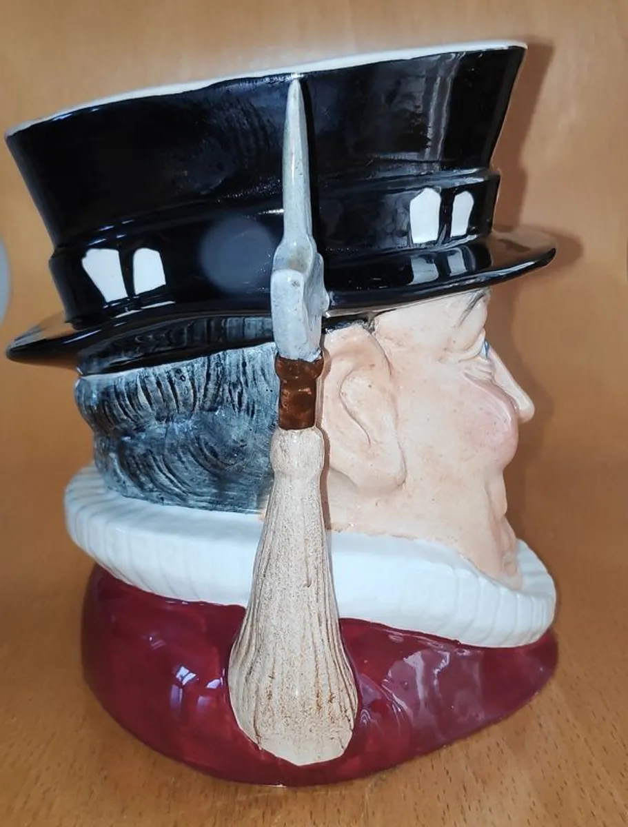 Staffordshire Large  Character Toby Jug Yeoman hand painted - Image 3