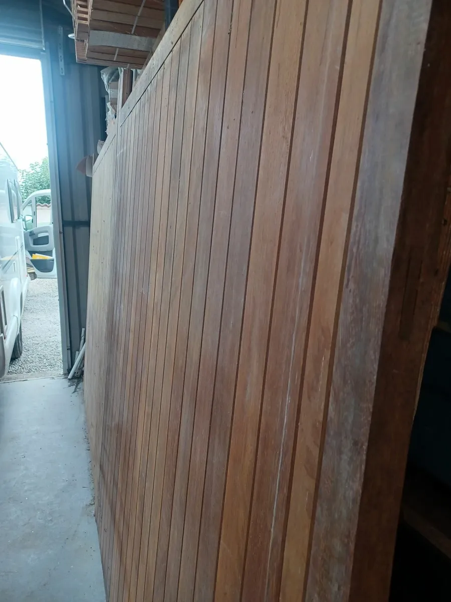 Garage/Shed Teak doors - Image 4