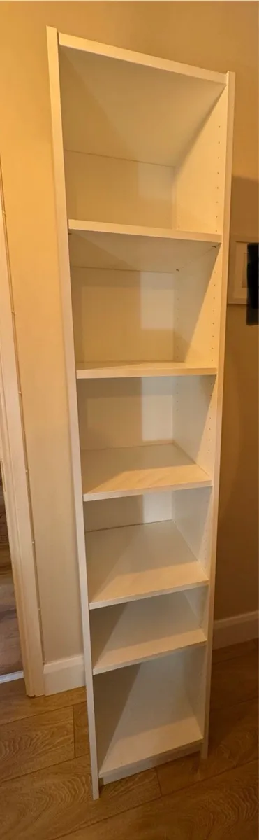 IKEA White Deep Billy bookcase shelf unit - Image 1