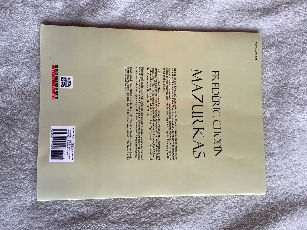 Frederic Chopin’s Mazurkas Book. - Image 2