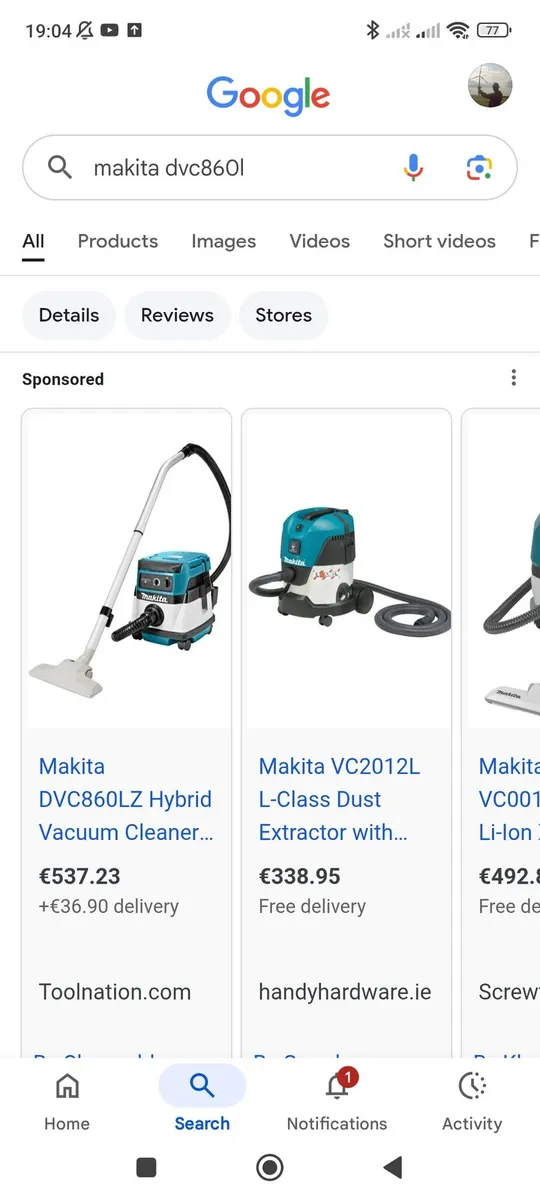 Makita Wet & Dry Vac, Chord Or Battery - Image 2