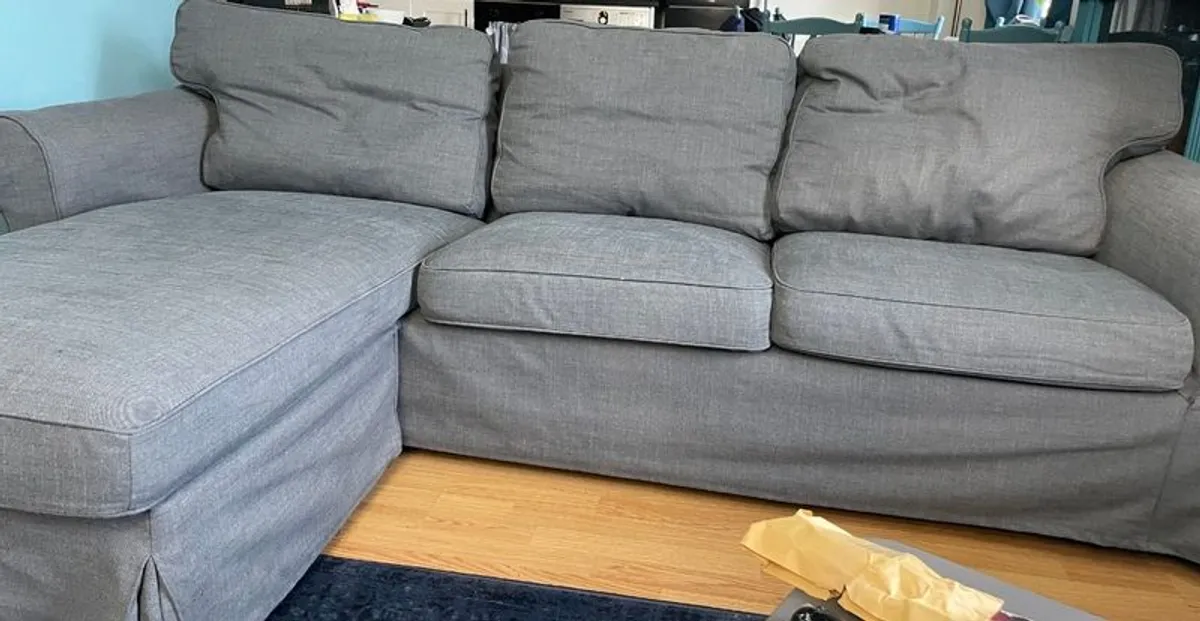 3-Seater Sofa with Chaise Lounge - Image 3