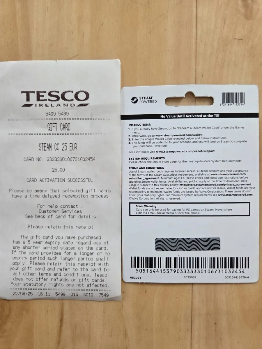 Steam cards - Image 2