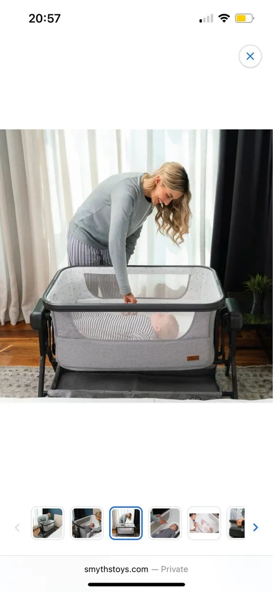Baby elegance next to me crib - Image 1
