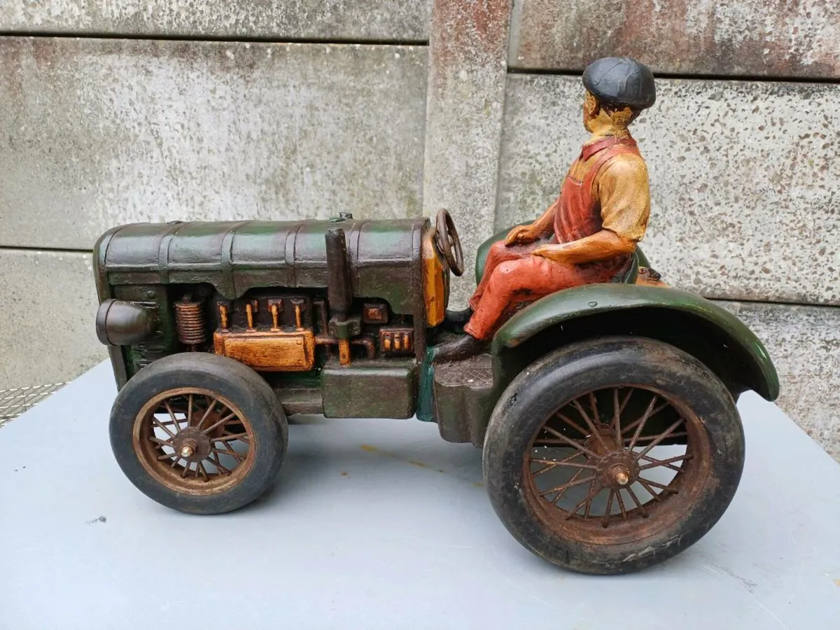 Large Vintage Model Tractor - Image 1