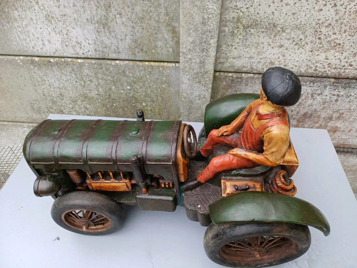 Large Vintage Model Tractor - Image 2