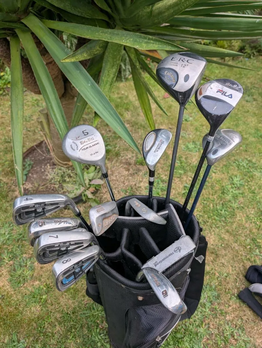 Wilson Golf clubs & bag - Image 3