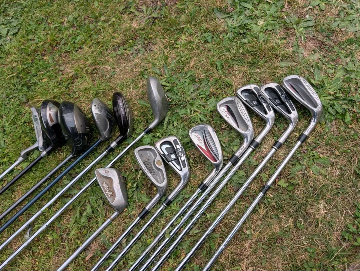 Wilson Golf clubs & bag - Image 4