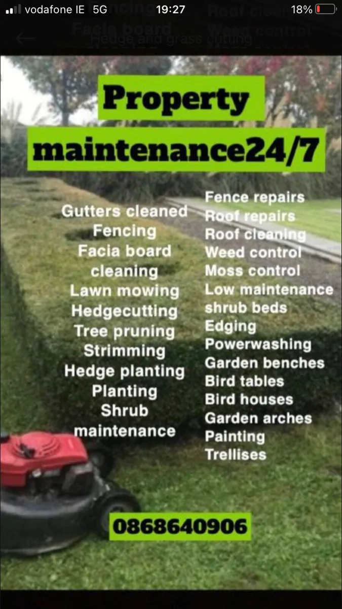 Hedges/lawns