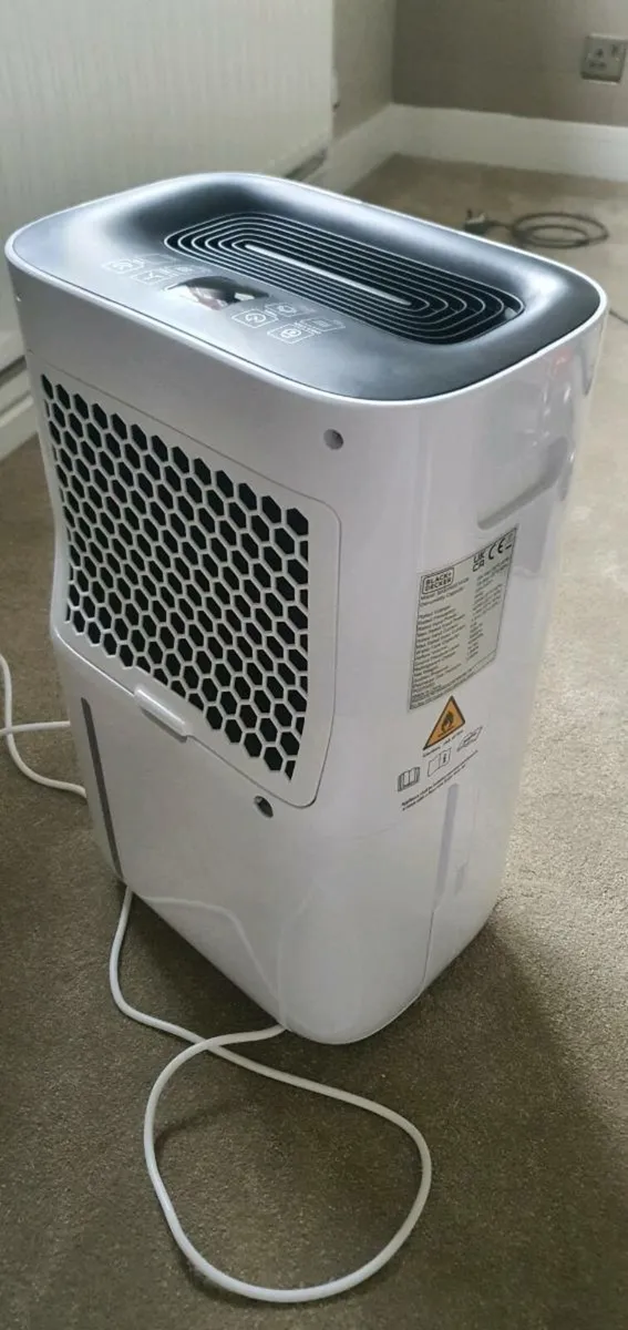 Black & Decker 20L Dehumidifier - Image 4