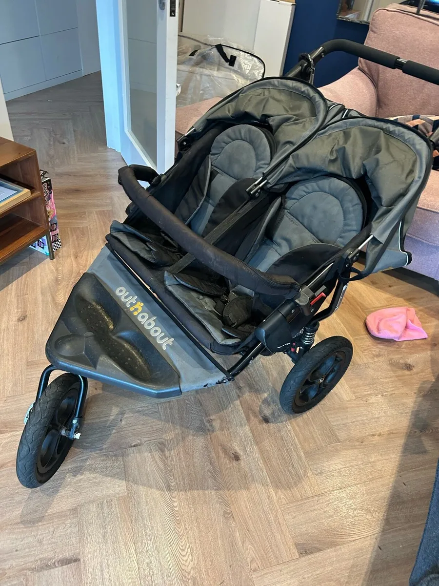 Out n about double buggy in Dublin - Image 1