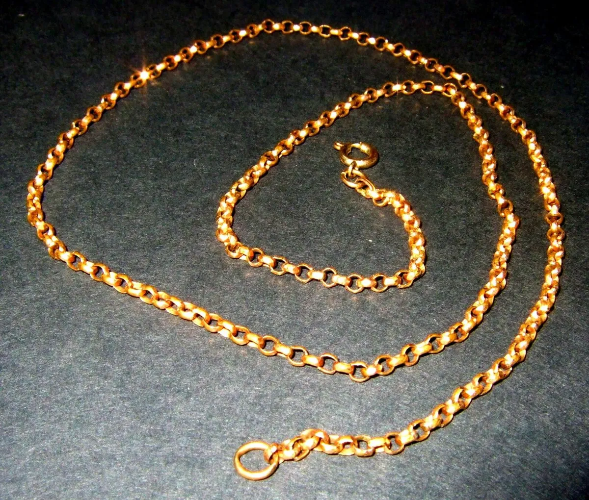 Vintage 20" 9ct Gold Unisex Chain - Image 3