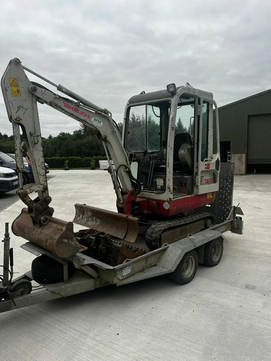 Takeuchi tb016 - Image 4