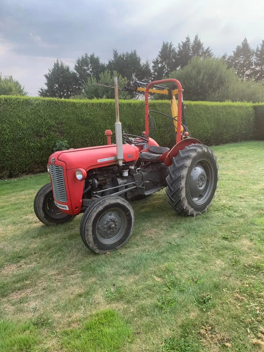 Massey Ferguson 35x and McConnell swingtrim - Image 1