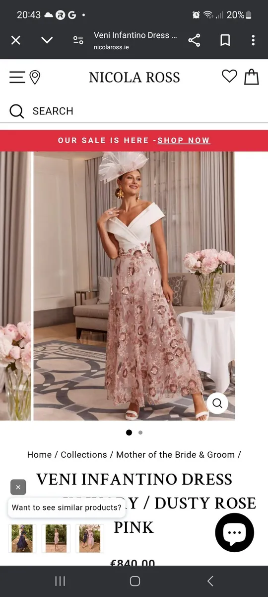Mother of groom dress - Image 1