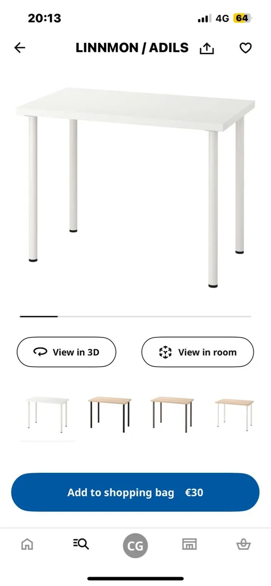 White desk/table - Image 2