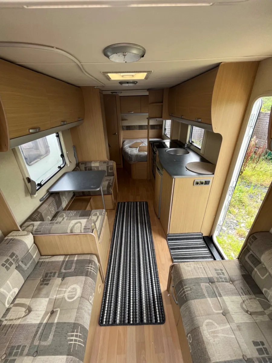 2009 Swift 6 Berth Fixed Bed Caravan For Sale - Image 3