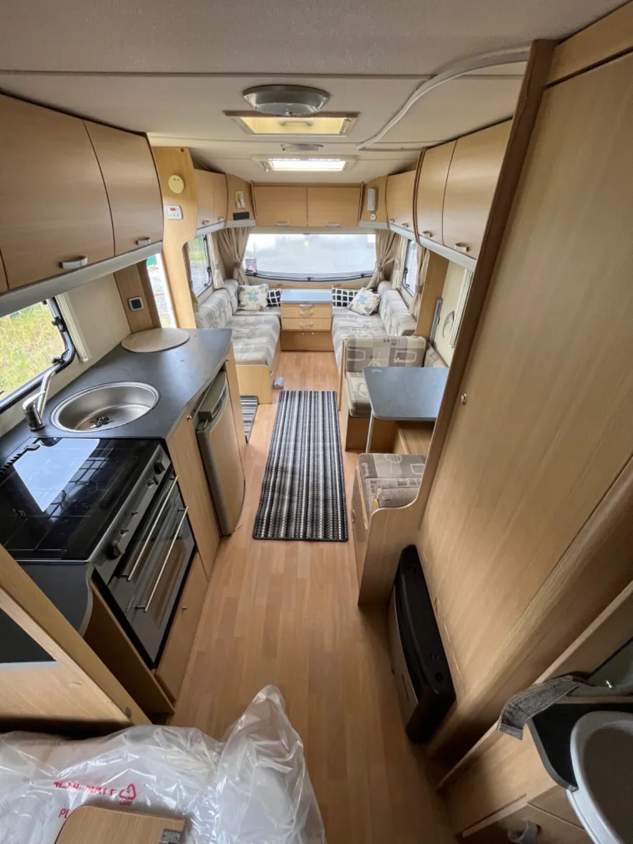 2009 Swift 6 Berth Fixed Bed Caravan For Sale - Image 2