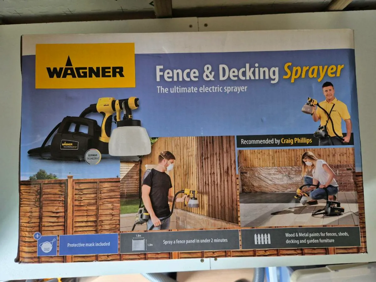 WAGNER Fence & Decking Paint Sprayer - Image 2
