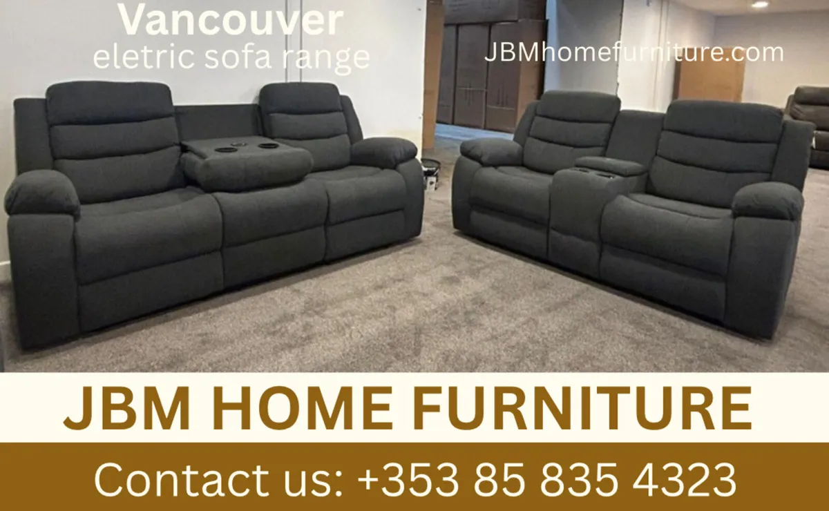 Brand new electric sofas