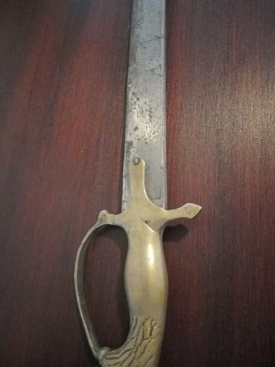 antique lion head sword - Image 3