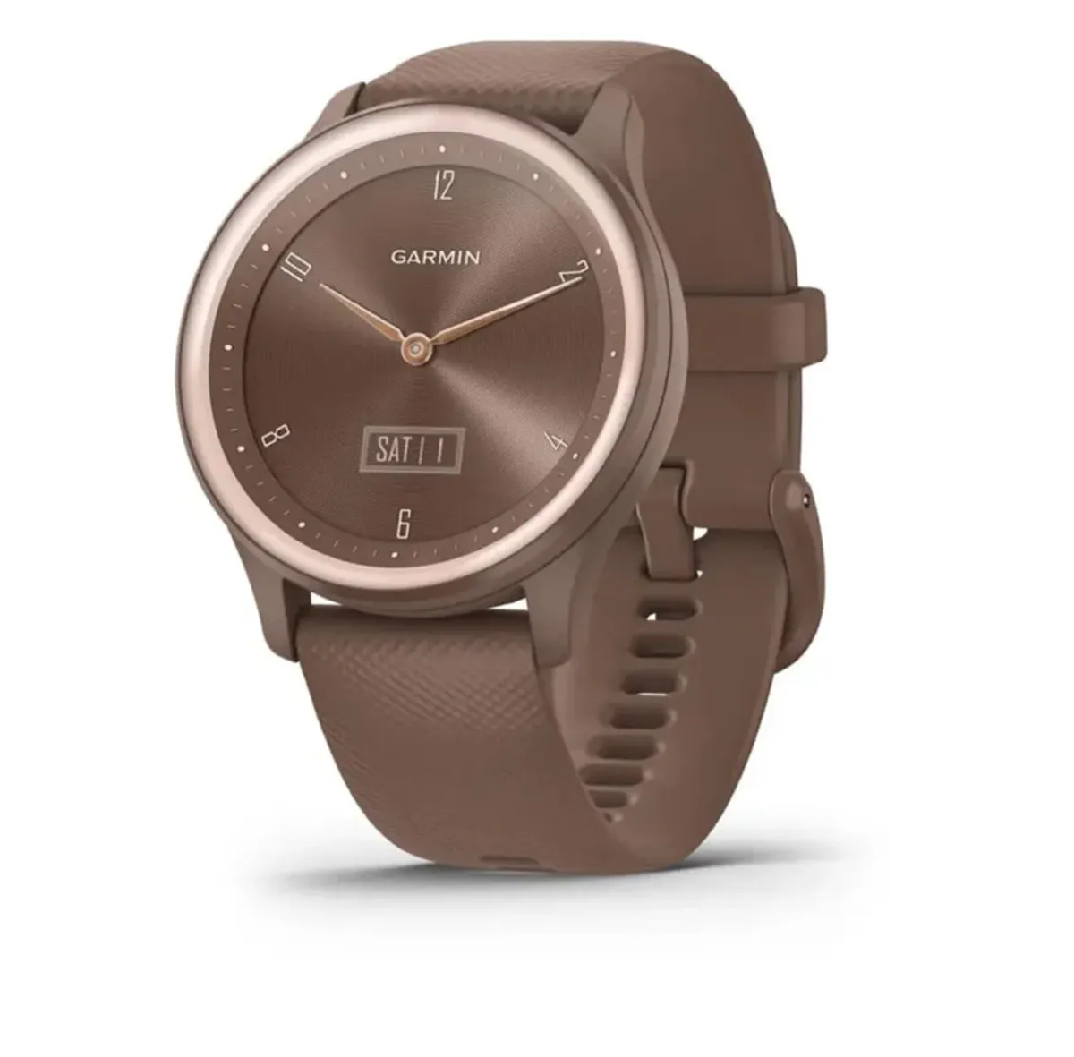 Garmin Vivomove Sport Cocoa Peach Gold - Image 1