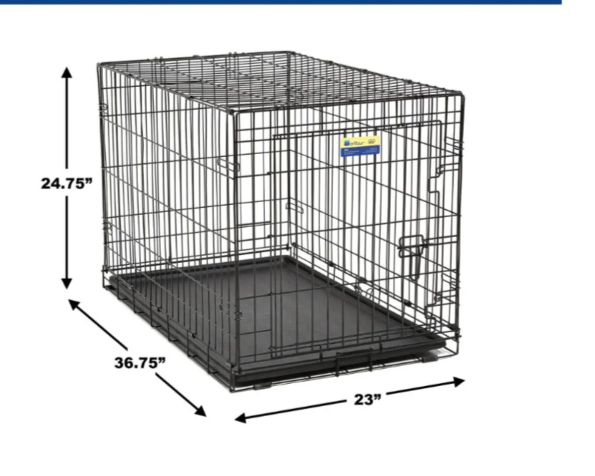 MIDWEST Contour Single Door Dog Crate