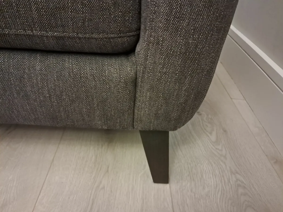 2 seater grey sofa - Image 3