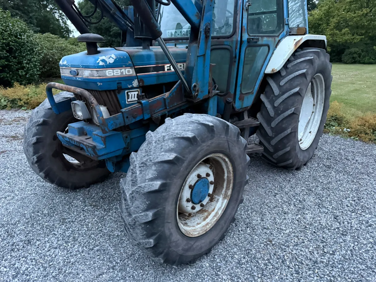 1991 Ford 6810 C/w loader SQ €11950 No Vat - Image 3