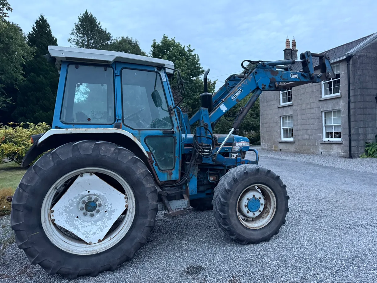 1991 Ford 6810 C/w loader SQ €11950 No Vat - Image 4